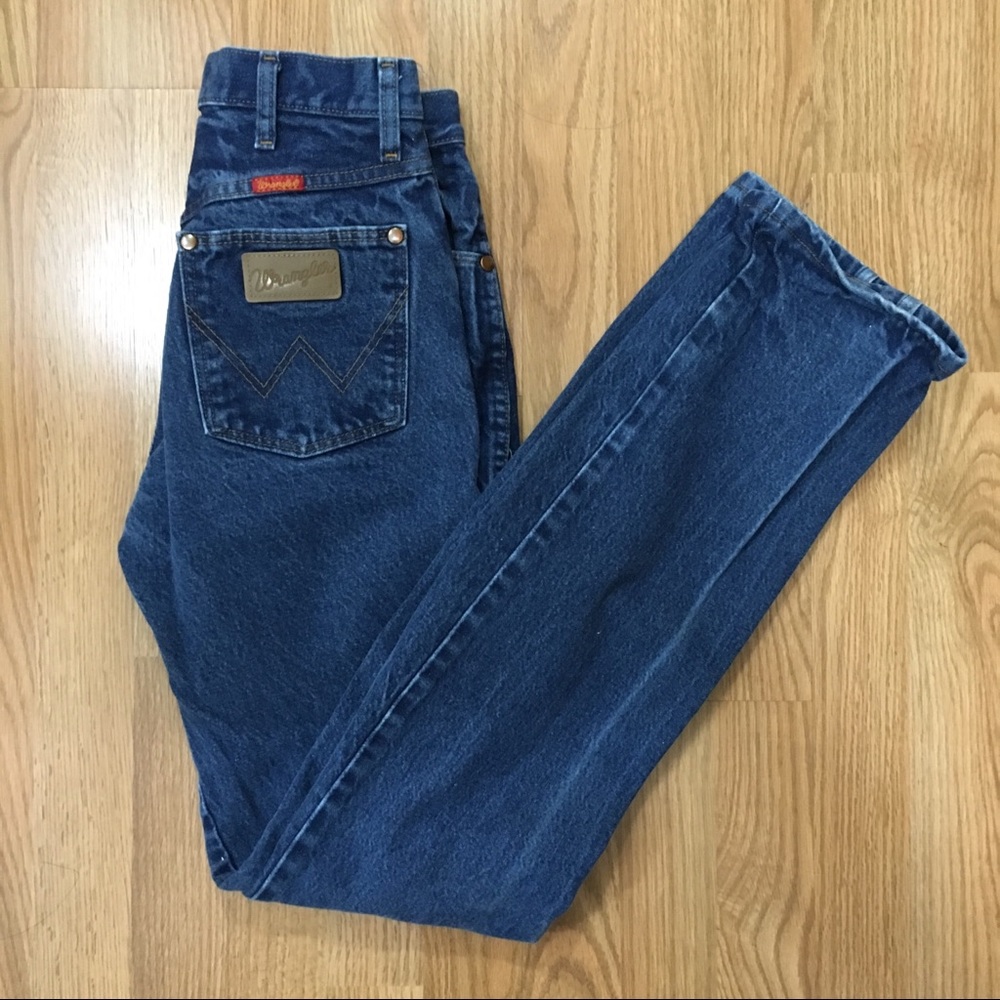 Vintage Wrangler 12 inch high rise mom jeans